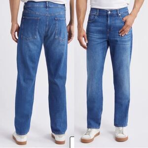 7 For All Mankind Auster The Straight Jeans Medium Washed Classic Timeless 34